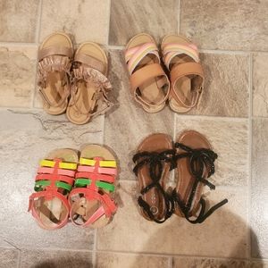 Toddler girl  size 8 sandals